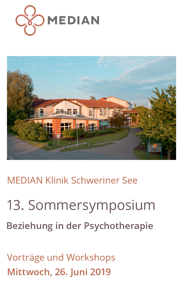 MEDIAN Klinik Schweriner See Sommersymposium 2019 Beitrag